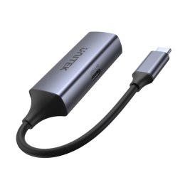 Unitek Adapter USB-C - RJ45 1Gbit LAN, PD 100W