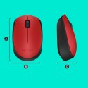 Mysz Logitech M171 910-004641 optyczna czerwona