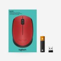 Mysz Logitech M171 910-004641 optyczna czerwona