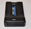 KONWERTER ADAPTER SCART DO HDMI + ŁADOWARKA USB