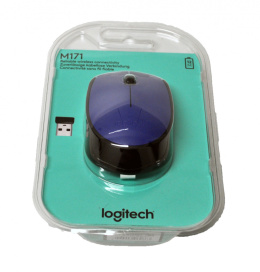 Mysz Logitech 910-004640 optyczna niebieska bezprzewodowa