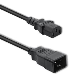 Kabel przedłużacz zasilający do UPS C20/C13 1.2m