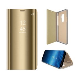 Etui Smart Clear View do Samsung Galaxy S22 Plus złote