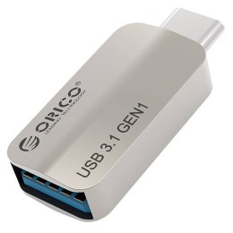 Orico Adapter USB-A na USB-C mały alu 3.0