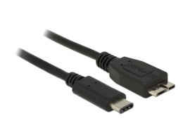 KABEL USB-C(M)->USB MICRO(M) 3.1 GEN 2 0.5M CZARNY DELOCK