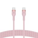 Belkin USB-C to USB-C 2.0 Braided silicone 1M Pink