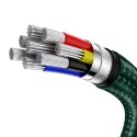 Baseus kabel Cafule Metal PD USB-C - USB-C 2,0 m zielony 100W