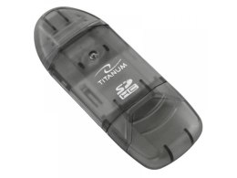 Czytnik kart pamięci TITANUM USB 2.0 TA101K Czarny
