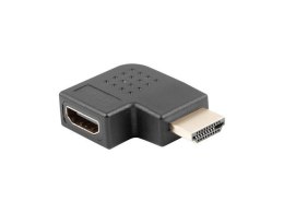 ADAPTER HDMI(M)->HDMI(F) KĄTOWY PRAWO CZARNY LANBERG