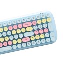 Bezprzewodowy zestaw klawiatura + myszka MOFII Candy XR 2.4G (niebieski)