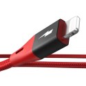 Kabel USB do Lightning BlitzWolf MF-10 Pro, MFI, 20W, 1.8m (czerwony)