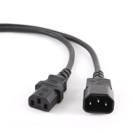 Kabel zasilający, przedłużający IEC 320 C13/C14 z certyfikatem VDE Gembird PC-189-VDE (1,8 m)