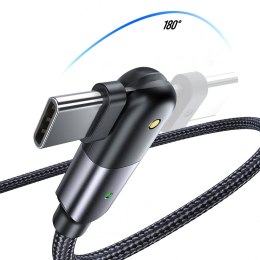XO kabel NB176 USB - Lightning 2.4A 1,2m czarny ruchome złącze