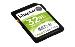 Karta pamięci Kingston Canvas Select Plus SDS2/32GB (32GB; Class U1, V10; Karta pamięci)