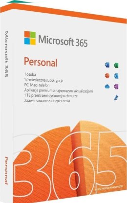 Microsoft 365 Personal PL - licencja na rok BOX