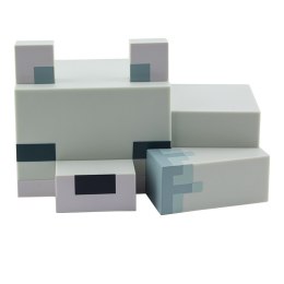 Lampka Minecraft Creeper lis arktyczny biały