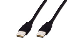 Kabel Assmann USB 2.0 typ A do USB 2.0 typ A 1m
