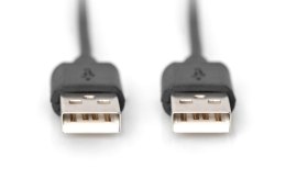 Kabel Assmann USB 2.0 typ A do USB 2.0 typ A 1m