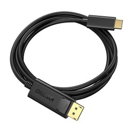 Kabel USB-C do Display Port Choetech XCP-1801BK, 1.8m (czarny)