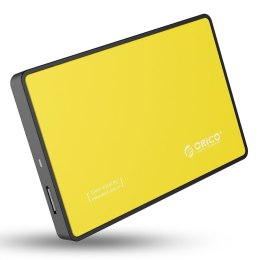 Obudowa zewnętrzna dysku Orico SSD/HDD 2.5" SATA III (żółta)