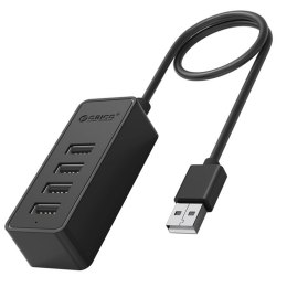 Orico Hub USB 2.0 4 porty USB-A aktywny OTG