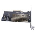 Orico Karta PCI-E na M.2 NVMe i M.2 SATA