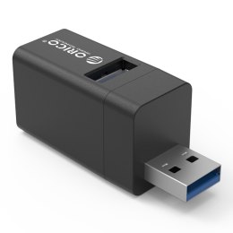 Orico Mini hub USB 3.1 3 porty bez kabla aluminium