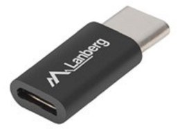 Adapter LANBERG AD-UC-UM-02 USB Typ C - USB Micro-B