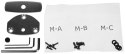 UCHWYT BIURKOWY MONITORA MC-717 MACLEAN