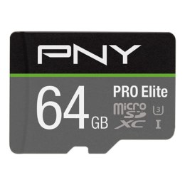 Karta pamięci microSD 64 GB PNY PRO ELITE +adapterSD