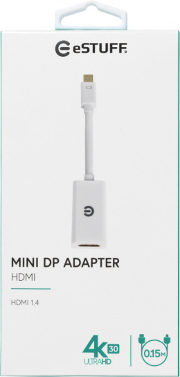 eSTUFF Mini Displayport do HDMI Adapter 0.15m