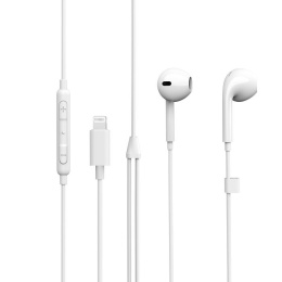 eSTUFF In-ear słuchawki do iPhone Apple lightning