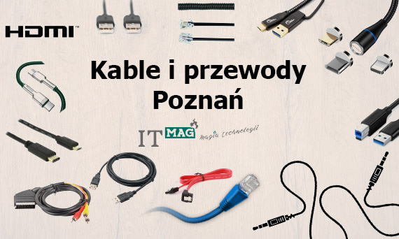 Przewody i kable, przejściówki, łączniki Poznań