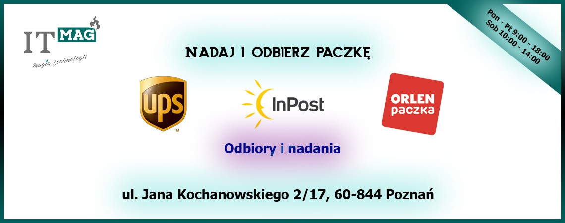 Orlen UPS oraz Inpost Poznań Jeżyce